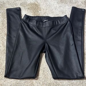 Express faux leather leggings
